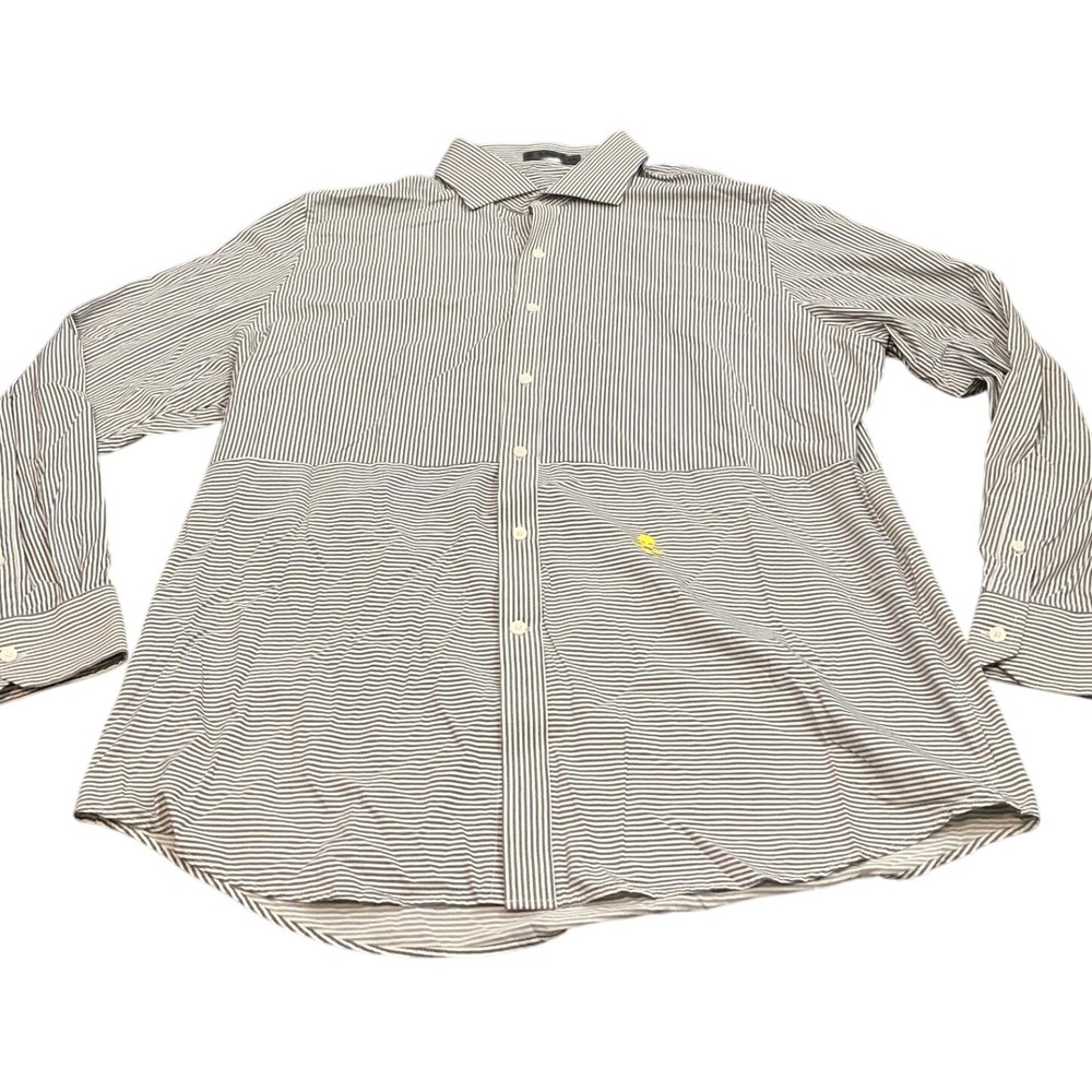 G/FORE Paneled Modern Spread Collar Woven‎ Long Sleeve Button Down Shirt XXL
